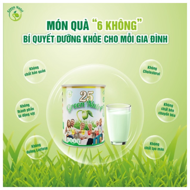 Sữa Hạt Ngũ Cốc 25 Green Nutri Singapore Chính Hãng [Nhập khẩu 100%]