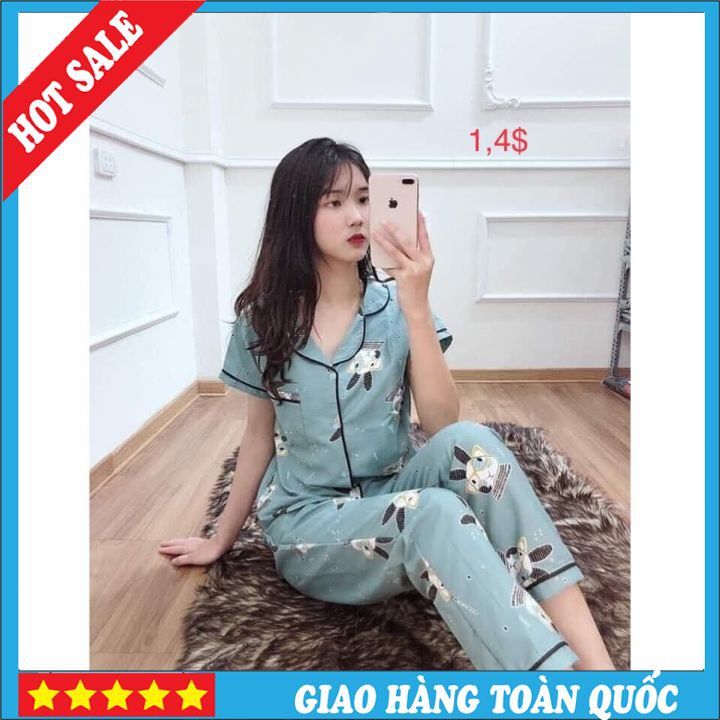 💥💥SIÊU HOT💥💥Bộ đồ Pijama _ TAY NGẮN _ 💖Hoạ Tiết Sang Chảnh 40-60Kg 💖Chất Liệu Mát Lịm [HÀNG ĐẸP CHUẨN]
