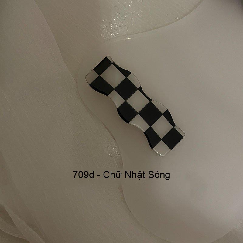(0709) Cặp Tóc Mái Nhựa Hàn Quốc Năng Động