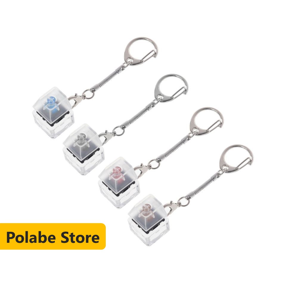 Móc khóa switch tester bàn phím cơ, có thể làm đồ chơi giảm căng thẳng - Polabe Store