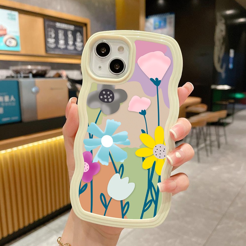 Suntaiho Ốp lưng iphone mềm trong suốt in hình hoa thích hợp cho iPhone XR 11 Pro 11 12 13 Pro max XS max XR 7/ 8plus