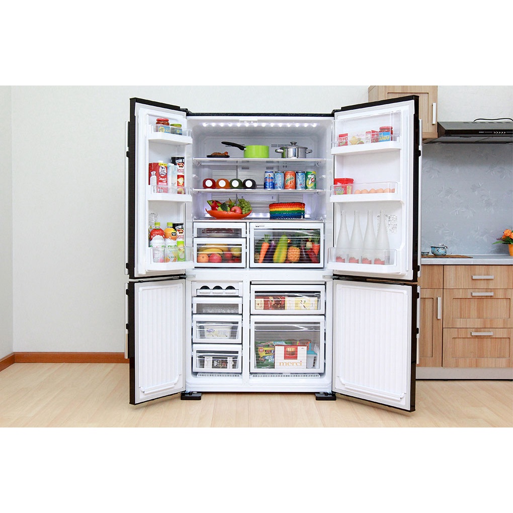 Tủ lạnh Mitsubishi Electric Inverter 580 lít MR-L72EH-BRW