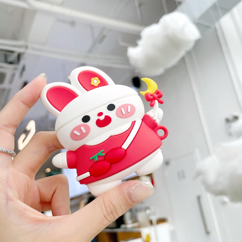 Vỏ Bảo Vệ Hộp Sạc Tai Nghe AirPods3 Gen AirPods3 2021 3 Bằng Silicon Hình Đũa Thần Dễ Thương Tiện Dụng Ốp