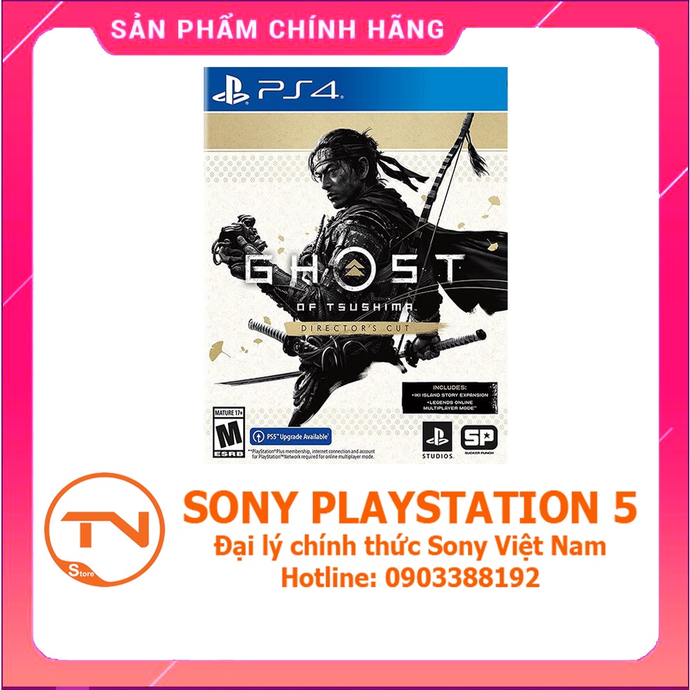 Đĩa PS4 - Ghost of Tsushima Director's Cut