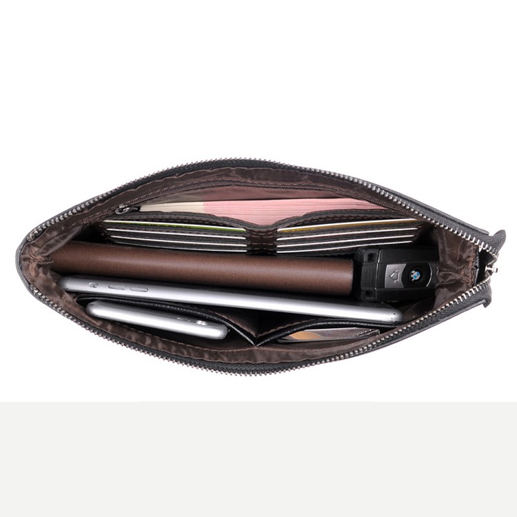 [BEST SELLER] Túi cầm tay Clutch da nam Manzo CL003 - Tặng móc khóa da bò thật | BigBuy360 - bigbuy360.vn