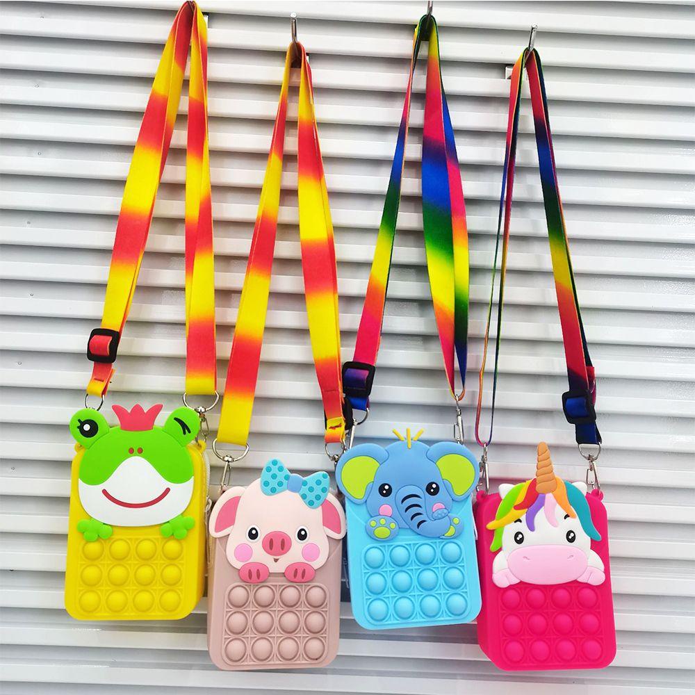 Shanhai Túi Đựng Tiền Xu Bằng Silicon Hình Voi Chống Căng Thẳng popper pops fidget pops fidget