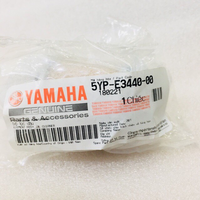 LỌC NHỚT ZIN HÃNG YAMAHA thay cho Exciter, Fz, Sirius