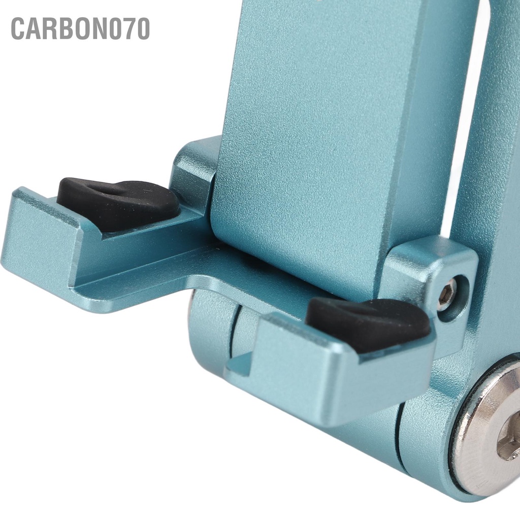 Carbon070 Hợp kim nhôm Giá đỡ điện thoại di động Chân máy xoay 360 ° kẹp với giày lạnh cho thông minh