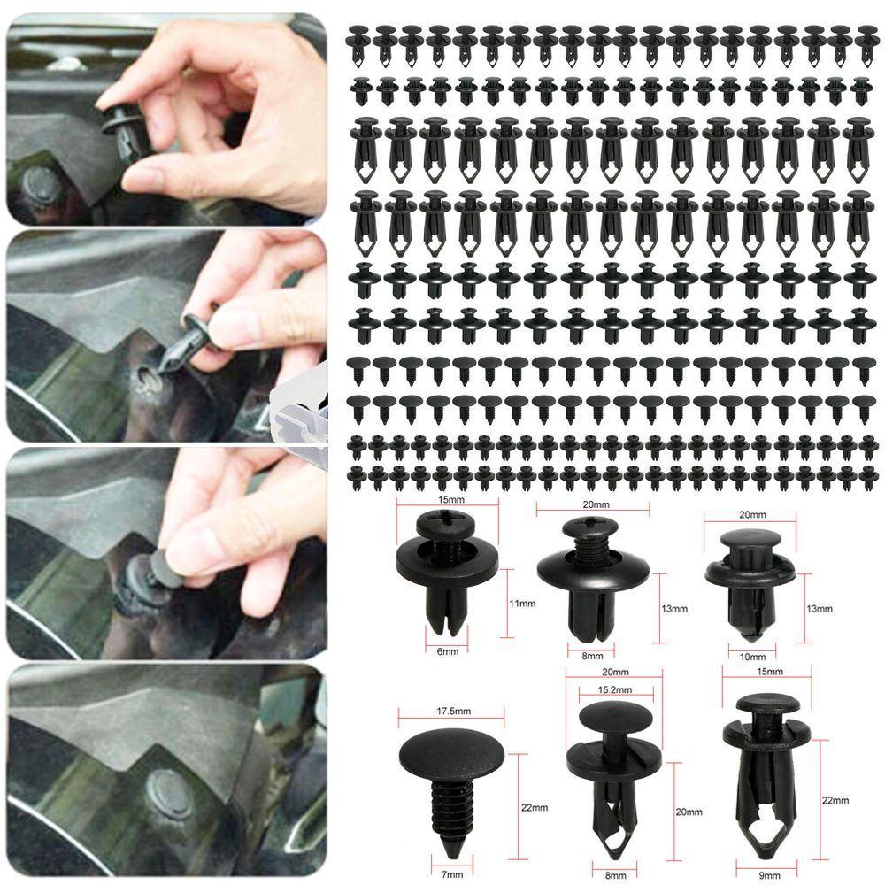 Set 190 Kẹp Nhựa Cố Định Chuyên Dụng Cho Xe Hơi