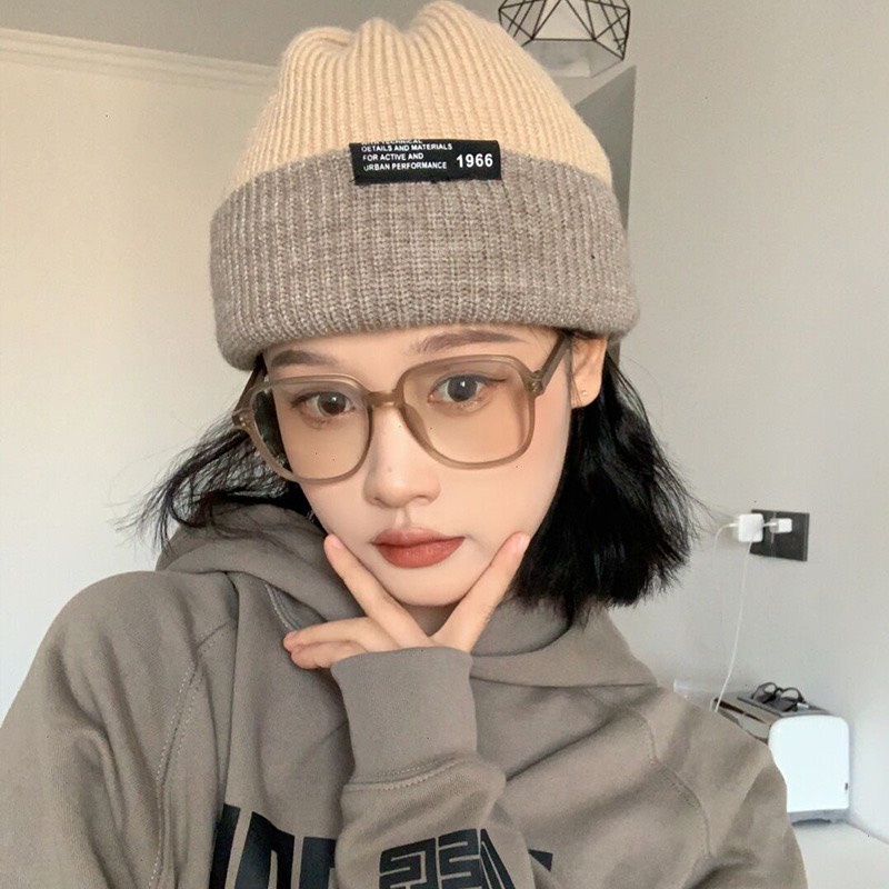 Kính mắt nam nữ không độ gọng trà nhám hot trend thanh lịch nhẹ nhàng thời trang KTT18