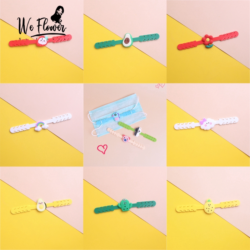 Móc đeo tai khẩu trang WE FLOWER bằng silicon nối dài không gây đau