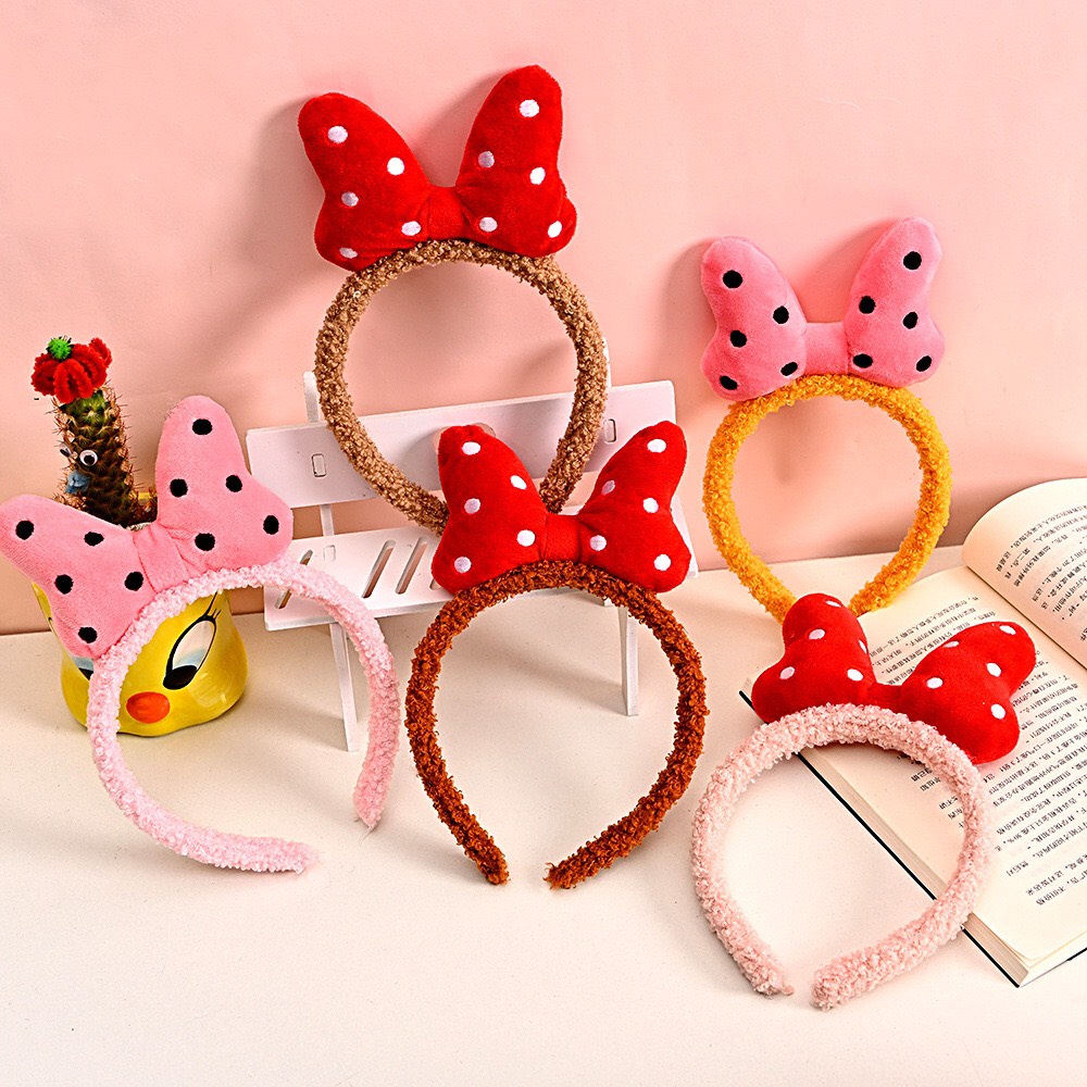 Bờm tóc thời trang cho bé Nyny Baby phong cách Hàn Quốc kèm nơ nhiều màu dễ thương