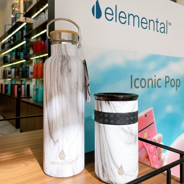 Bình & ly giữ nhiệt set Hy Lạp Elemental, inox 304, giữ nhiệt tốt, an toàn sức khỏe