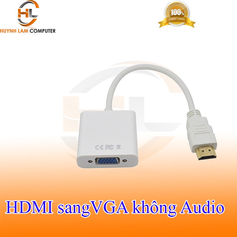 Đầu chuyển HDMI sang VGA không âm thanh
