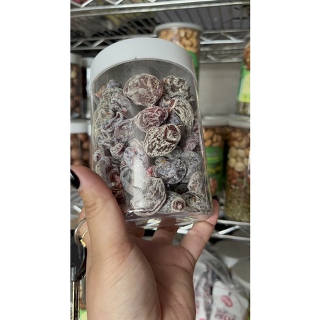 500gr ô mai xí muội đào nâu chua ngọt Đà Lạt