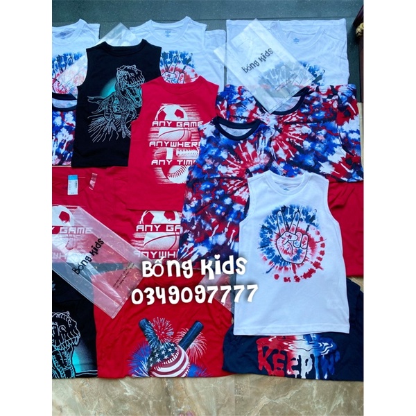 Áo Thun Bé Trai In Hình Place