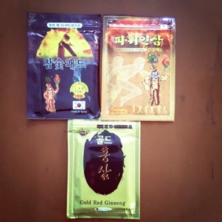 Cao dán hồng sâm hàn quốc (hình thật)