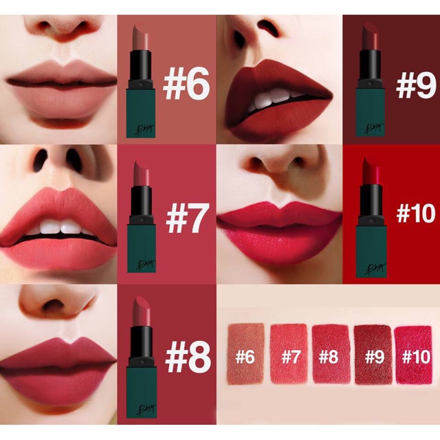 Son lì Bbia Last Lipstick Version 2 (5 màu) 3.5g - Bbia Offical Store | BigBuy360 - bigbuy360.vn