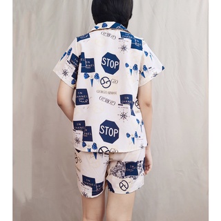 bộ đồ ngủ pijama lụa 100d mềm mịn mát