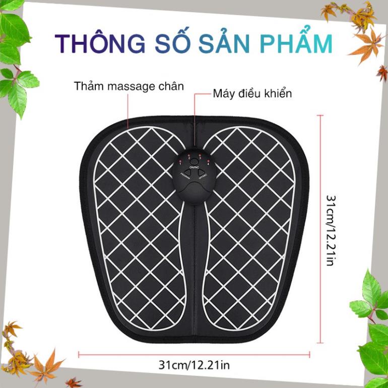 Thảm Massage Chân Massage Bấm Huyệt, Loại Nhỏ Siêu Tiện, Cho Mọi Lứa Tuổi, Thư Giãn Cơ Thể, Bảo Hành [6 Tháng]