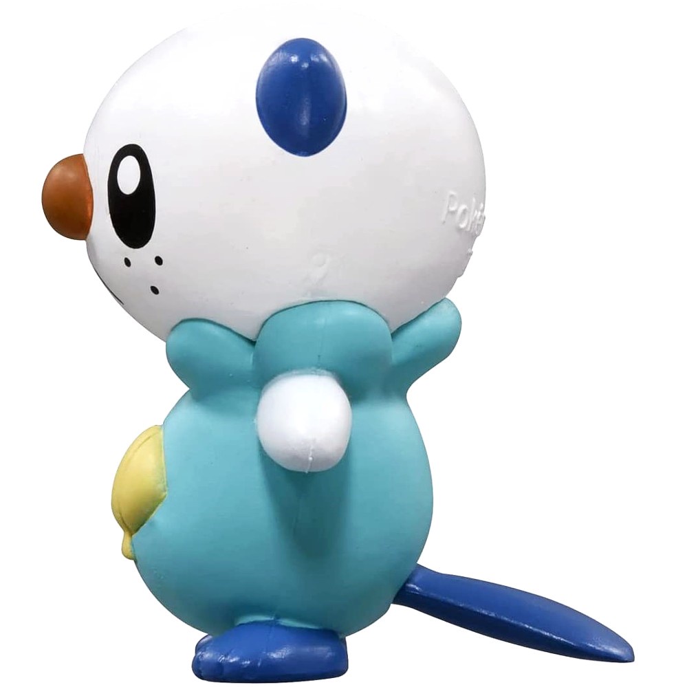 Mô Hình Pokemon Oshawott chính hãng Takara TOMY Standard Size Nhật Bản 4cm - Pokemon Figure Moncolle Starter Gen 5 Unova