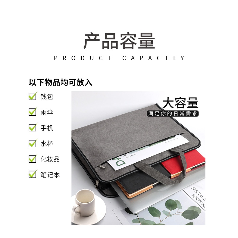 Túi xách da cỡ lớn in logo thời trang dành cho nam | BigBuy360 - bigbuy360.vn