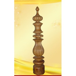 Trụ Cầu Thang Gỗ Xà Cừ, Sao Đen- Trụ Deba Mẫu mới nhất T11