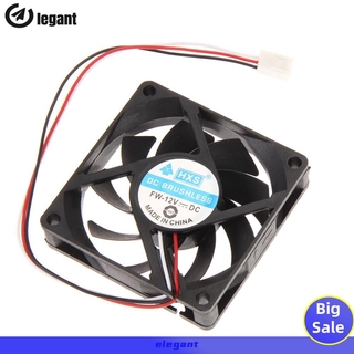 [NEW]Portable Computer Case Cooler 12V 7cm 70mm PC CPU Cooling Cooler Fan