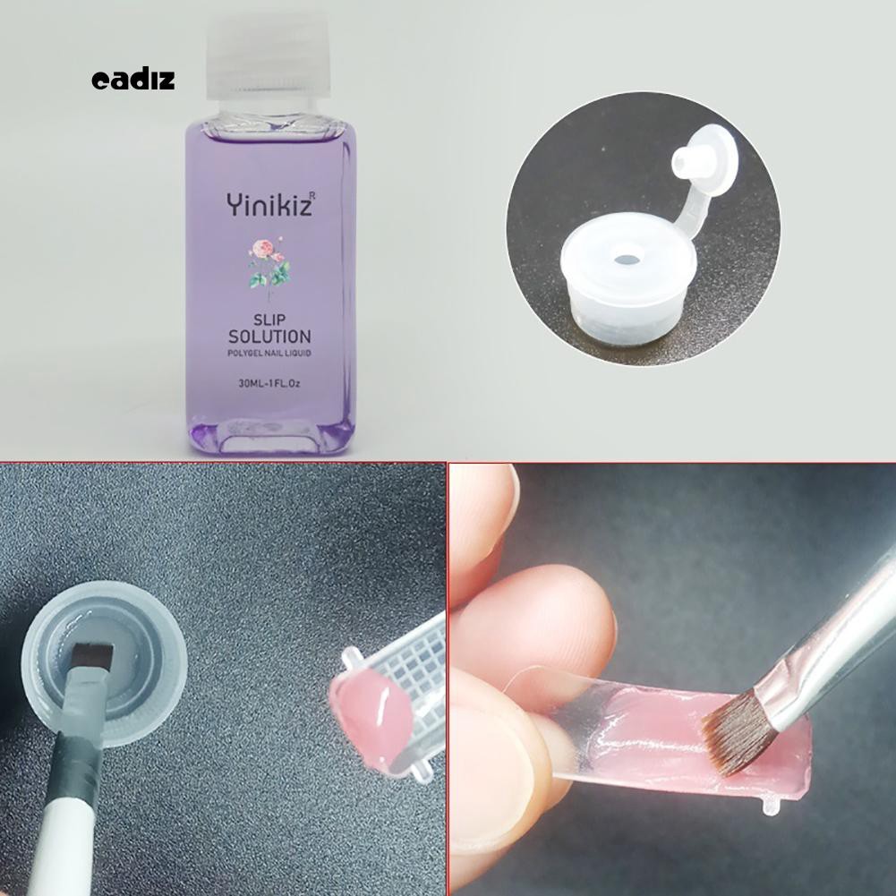 [Hàng mới về] Lọ gel poly sơn móng 30ml khô nhanh chóng tiện lợi