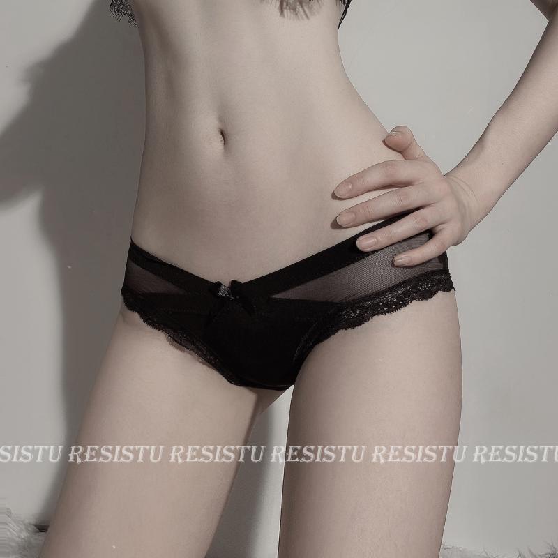 Quần lót cotton AOWEINISI phối ren quyến rũ cho nữ