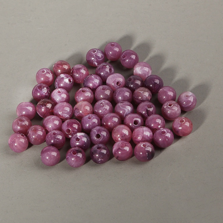 Set 30/ 50/ 100 hạt xỏ lỗ ngọc trai nhân tạo nhiều màu sắc tùy chọn dành cho làm đồ trang sức thủ công