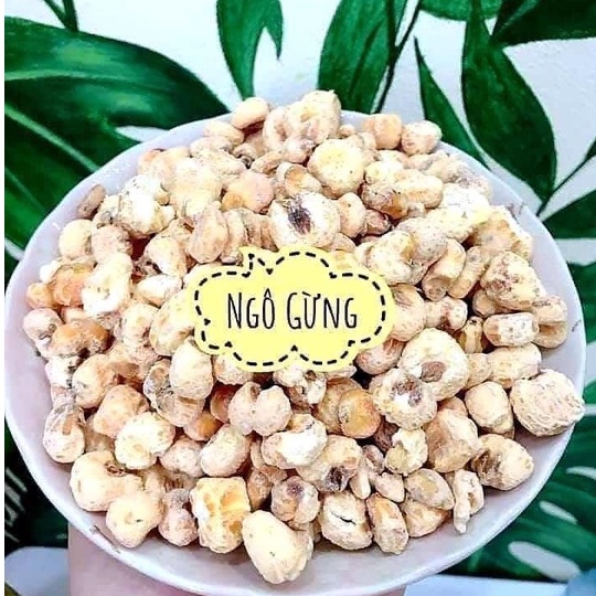 BỎNG NGÔ GỪNG THƠM NGON (túi 1kg) - BẮP GỪNG