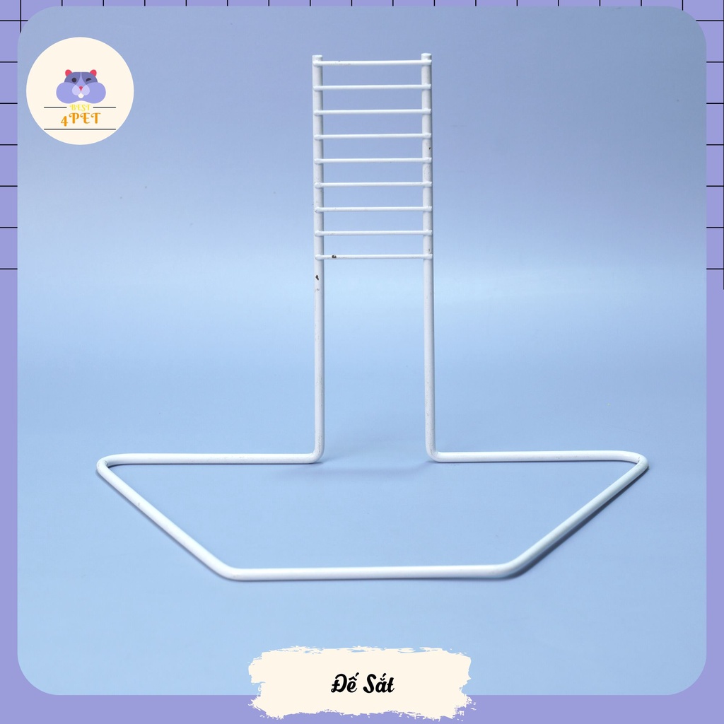 Wheel chạy gỗ lắp ráp cho Hamster - CHƯA BAO GỒM ĐẾ !!!