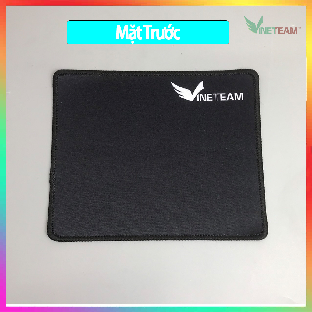 Miếng lót chuột - Bàn di chuột chơi game Mouse pad hình chữ nhật Vinetteam  21,5 x 17,5 cm bo viền dày 3 li -dc4452