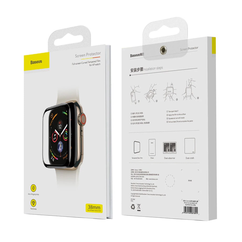 Miếng dán bảo vệ màn hình Apple Watch Size 38/ 40/ 42/ 44mm các đời.