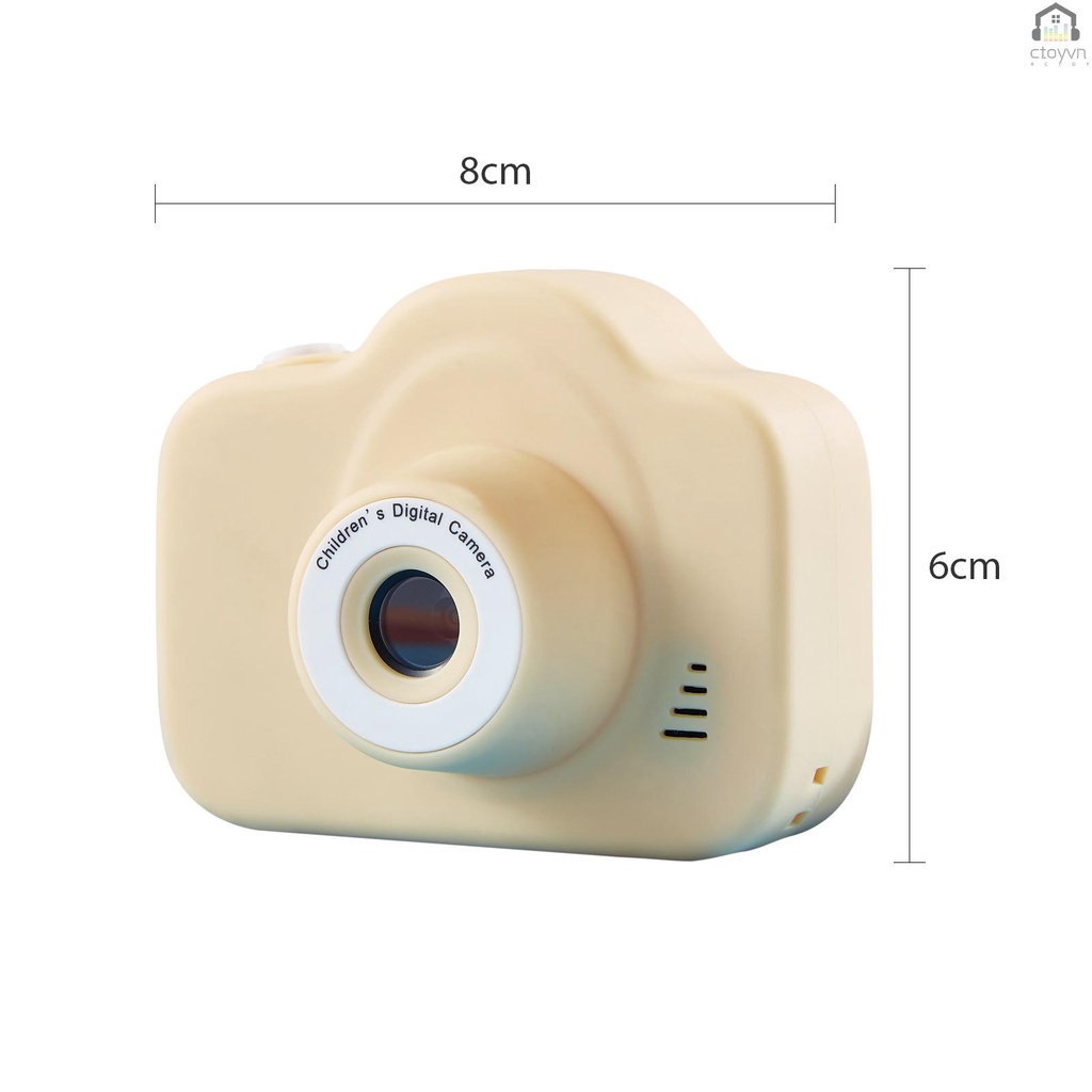 Máy quay phim kỹ thuật số mini độ phân giải cao 1080P với 13 Mega Pixels 2 Inch màn hình lớn IPS cho bé
 | BigBuy360 - bigbuy360.vn