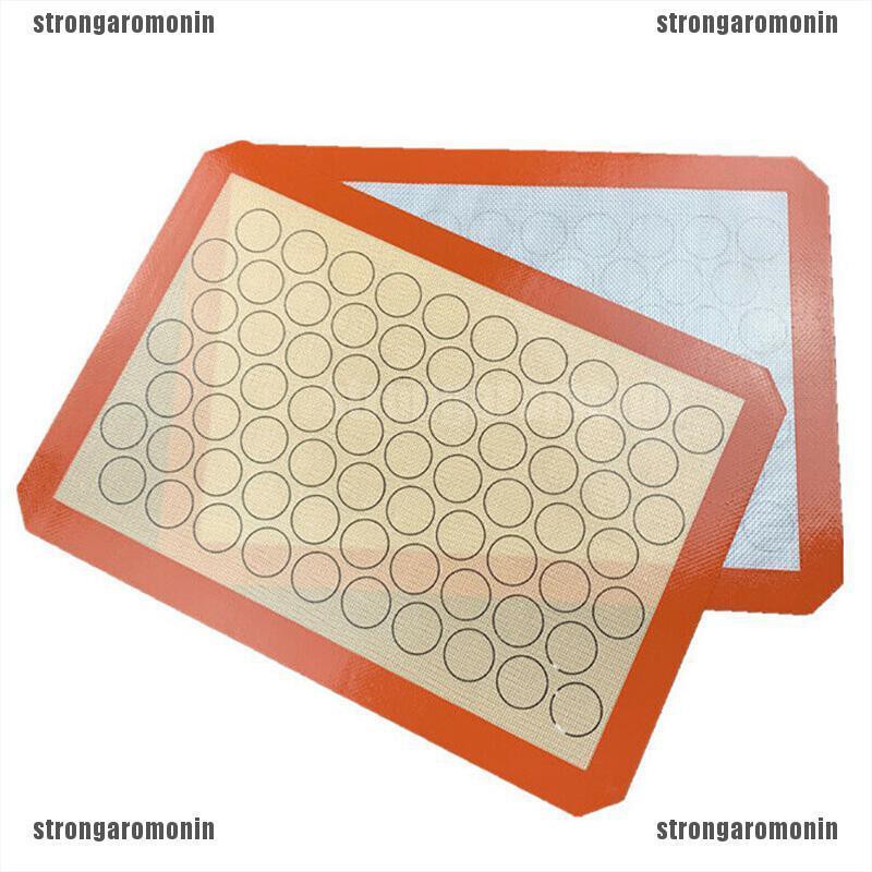 Thảm Nướng Bánh Macaron Bằng Silicone Chống Dính
