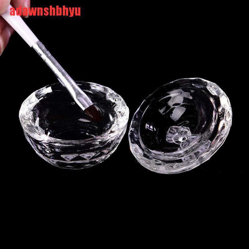 Cốc Thủy Tinh Đựng Dung Dịch Làm Móng Nghệ Thuật Giá Đỡ