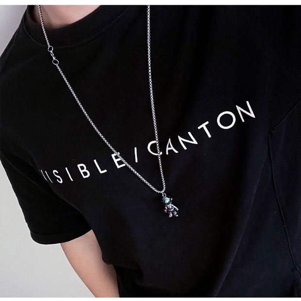 Dây chuyền bạc nam nữ hình PHI HÀNH GIA ÁNH LỬA - Vòng cổ phụ kiện thời trang unisex đeo đôi