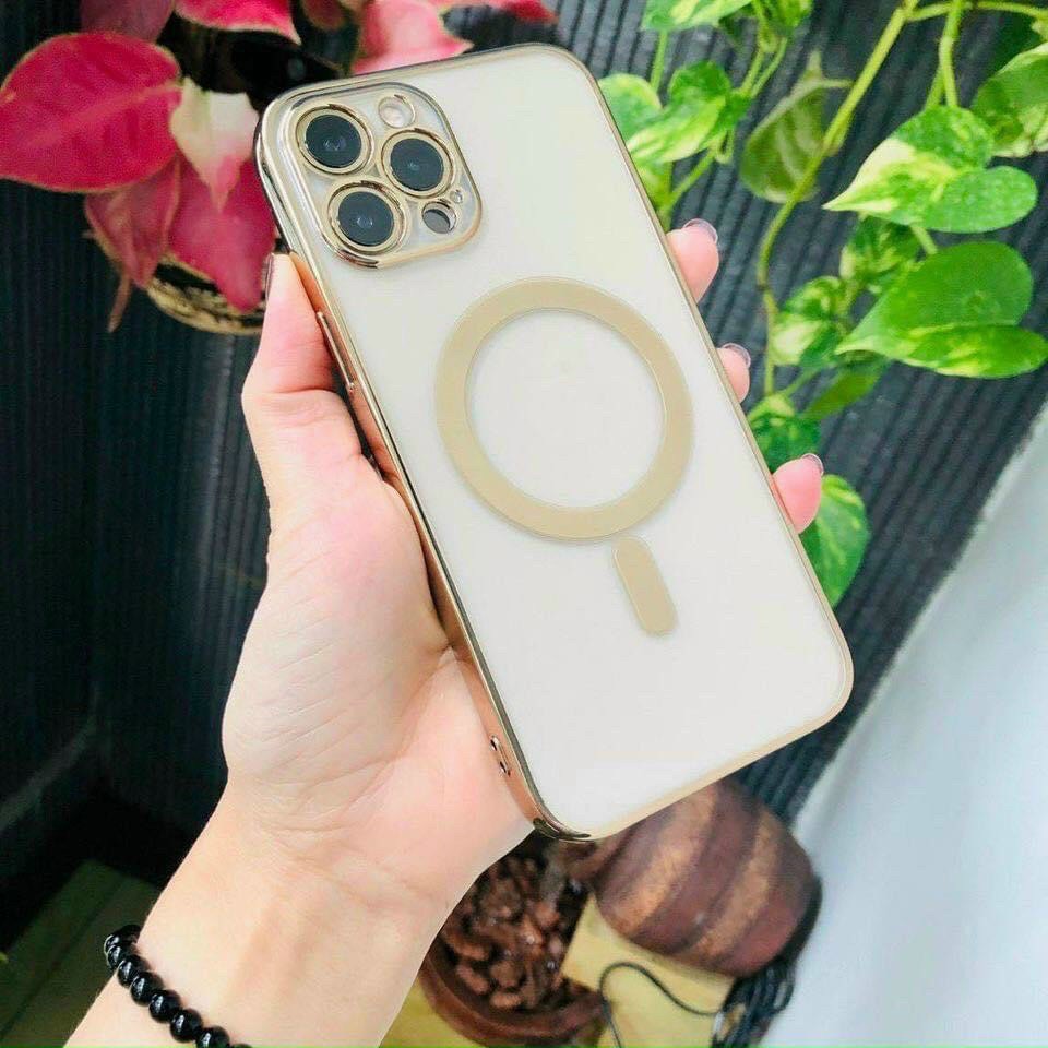 Ốp 12pro/12promax hỗ trợ sạc không dây MagSafe - Ốp lưng dẻo bảo vệ cam cho iPhone 12pro/12promax chính hãng KST Design