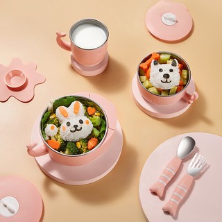 Bộ đồ ăn giữ nhiệt giữ nhiệt kub dành cho bé