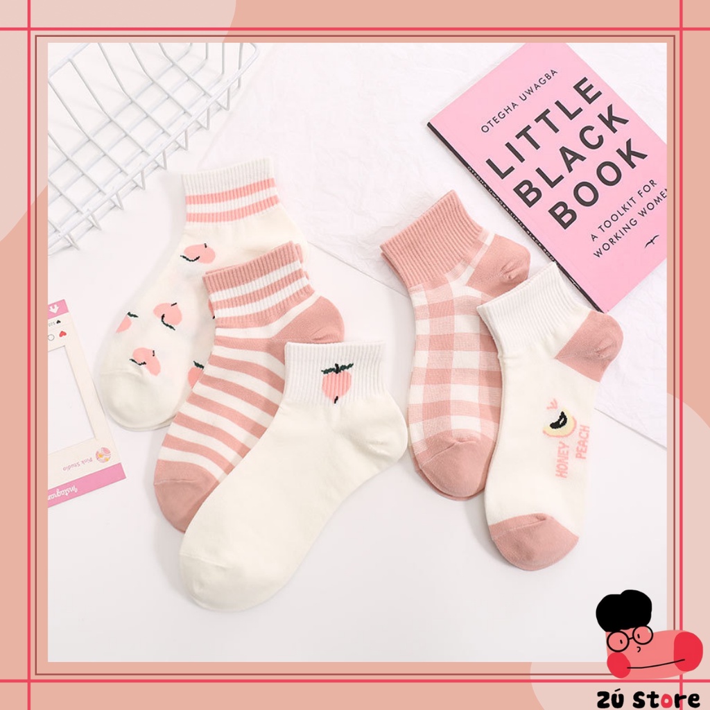 VỚ ĐÀO CỔ TRUNG MÀU HỒNG PASTEL