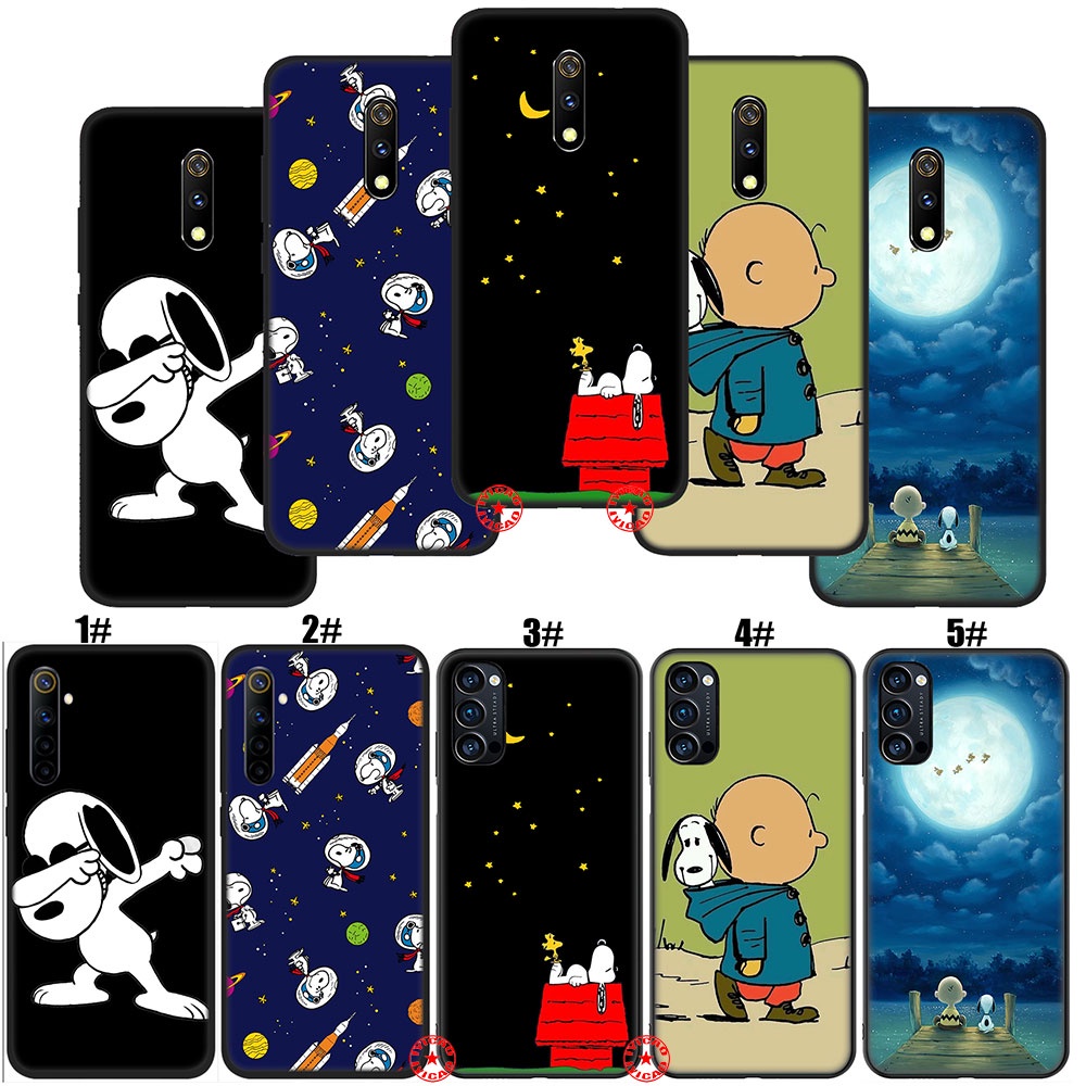 Ốp Điện Thoại In Hình Charlie Snoopy Dl23 Cho Realme 2 3 5S 5i 5 6i 6 Pro Q XT X2