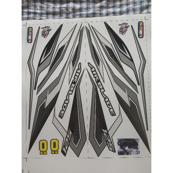 Tem rời dán xe ab 2018