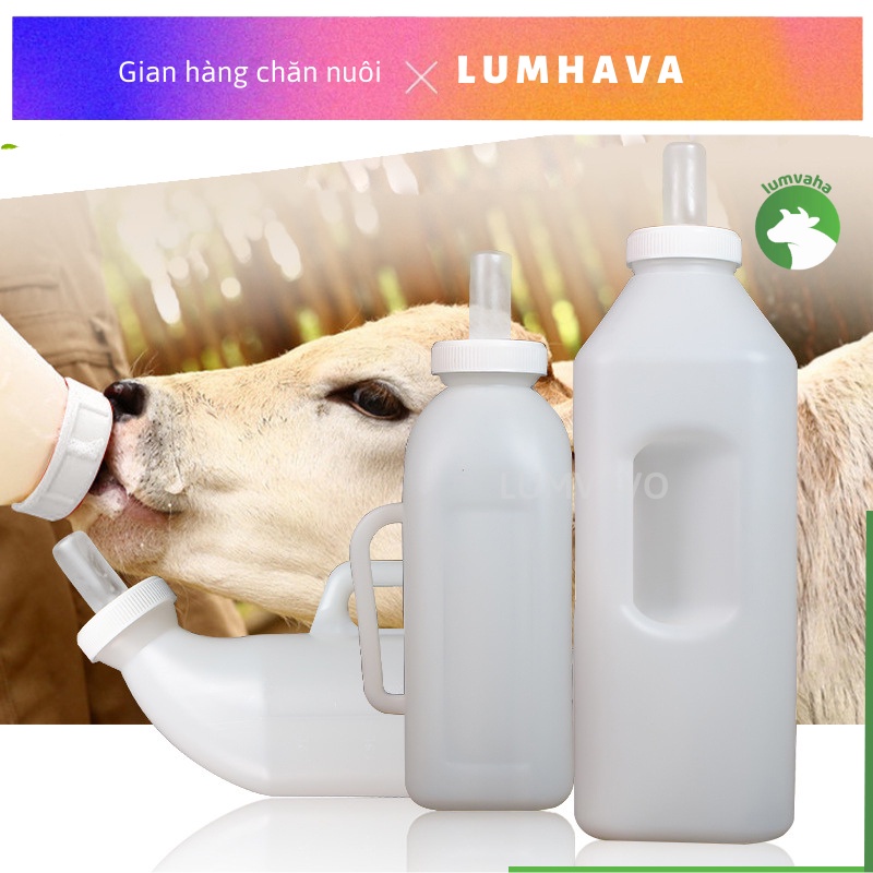 Bình bú sữa bò bê con 2L hỗ trợ bê bú sữa VA02