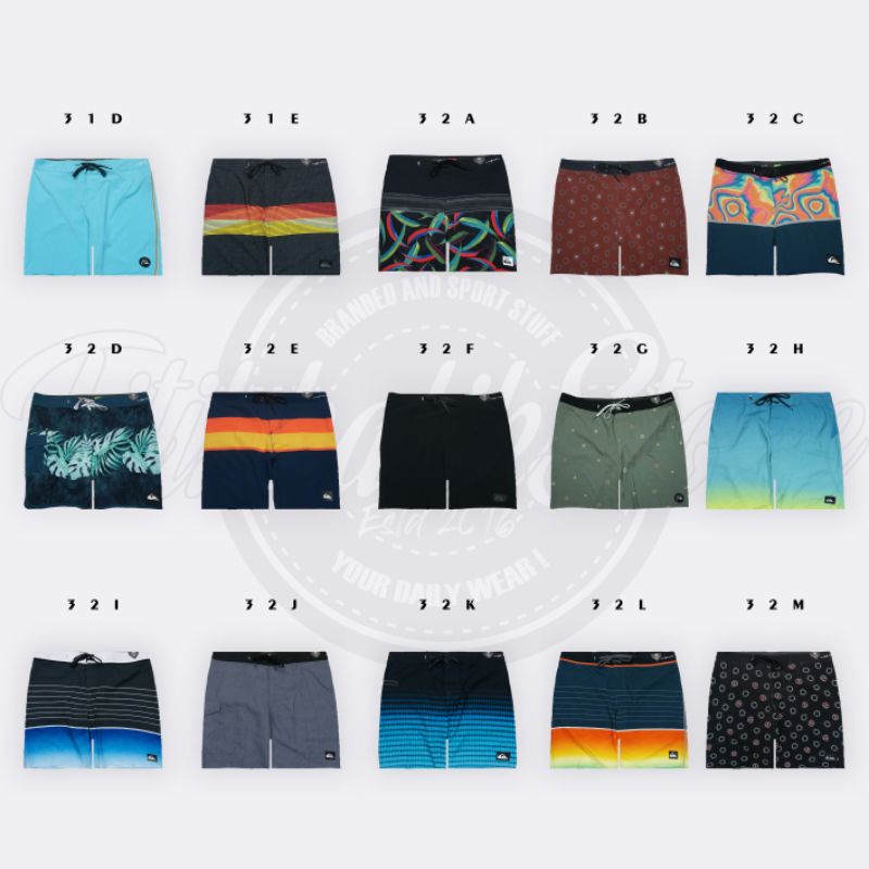 Quần Đùi Quiksilver Đi Biển Lướt Sóng Màu Bạc | BigBuy360 - bigbuy360.vn