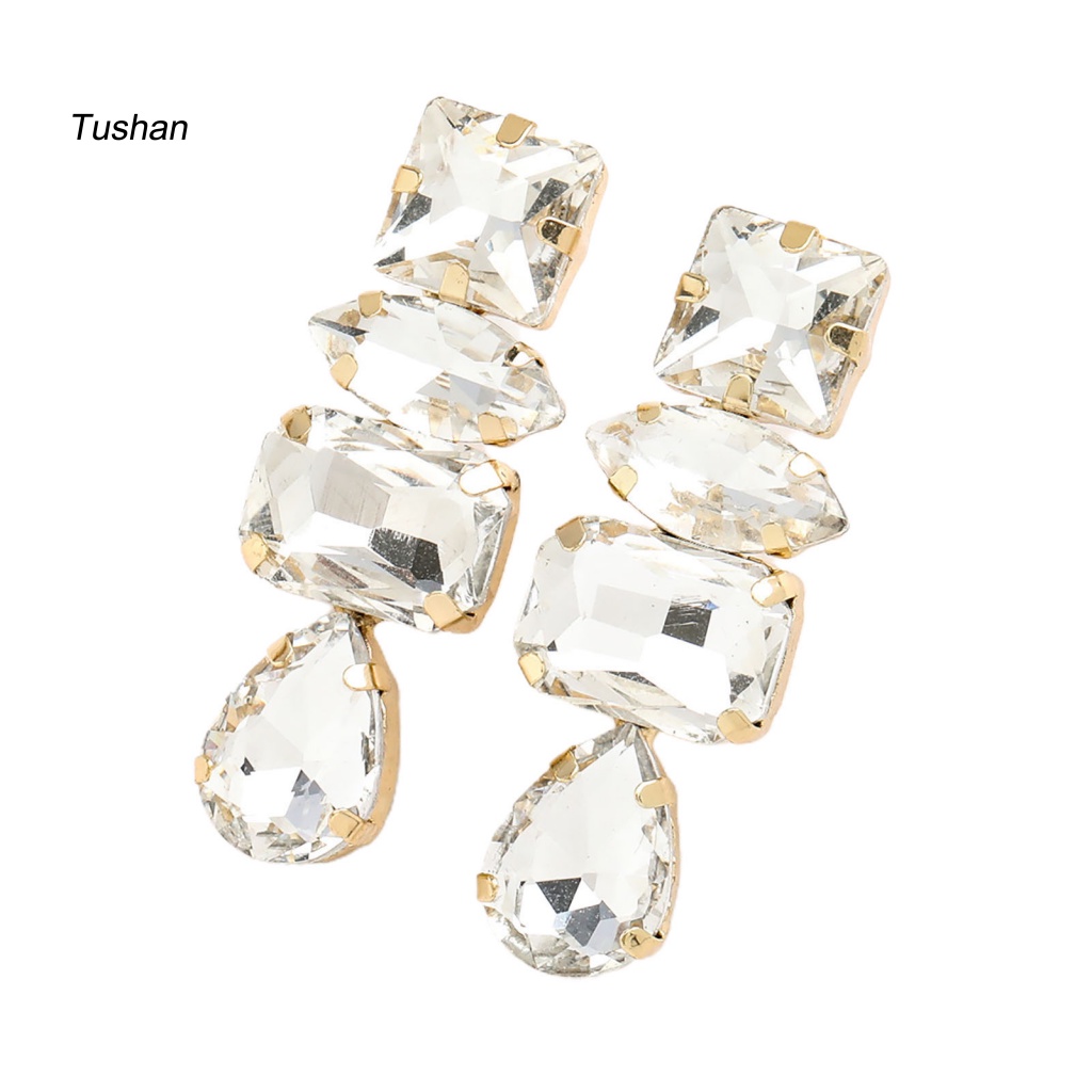 Khuyên Tai Nữ Hình Giọt Nước Thời Trang Thanh Lịch