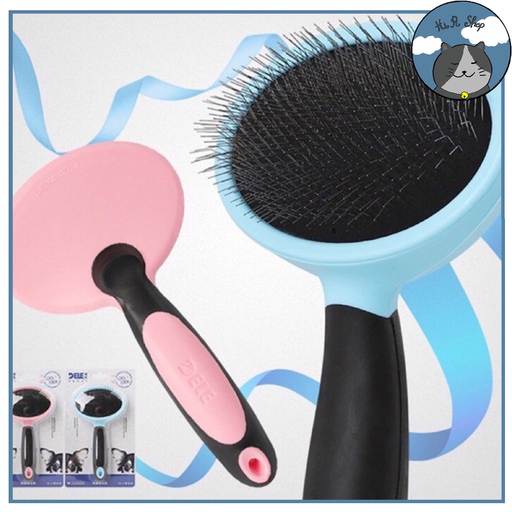 [Fullbox] Lược Chải Lông Gỡ Rối Đánh Xù DeLe Dành Cho Chó Mèo Chất Liệu TPE An Toàn Cho Thú Cưng