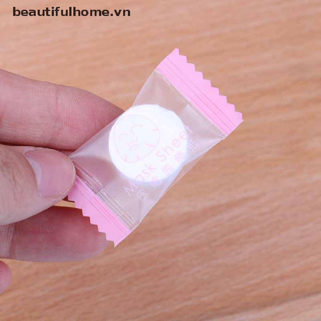 (Hàng Mới Về) Mặt Nạ Giấy Nén Chất Lượng Cao Dễ Sử Dụng
