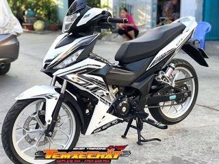 Bộ Tem xe Winner V1 tem rời cao cấp dán xe trắng
